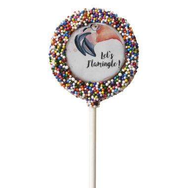 Let's Flamingle Cake Pops Chocolate Covered Oreo Pop