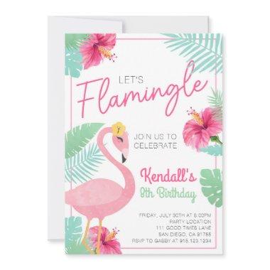 Let's Flamingle Flamingo Birthday Party