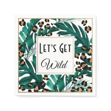 Let's Get Wild Napkins Bachelorette Party Decor