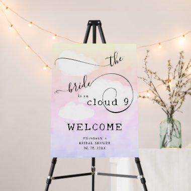 Letter from Cloud 9 Fun Bridal Shower Pink Welcome Foam Board