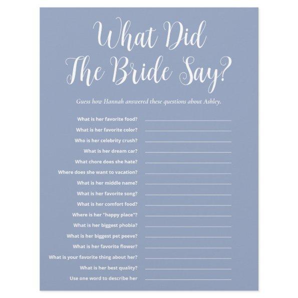 LGBTQ Modern Dusty Blue 2 Sided  Game Flyer