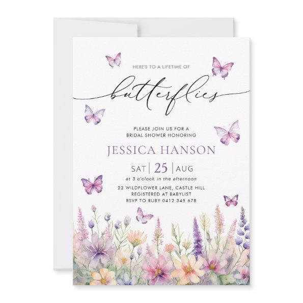 Lifetime of Butterflies  Wildflower