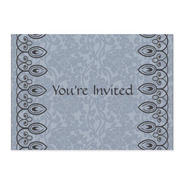 Light Blue Brocade