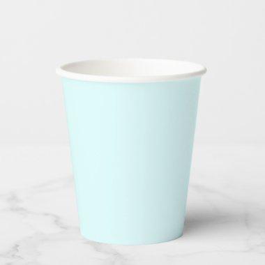 Light Blue Paper Cup