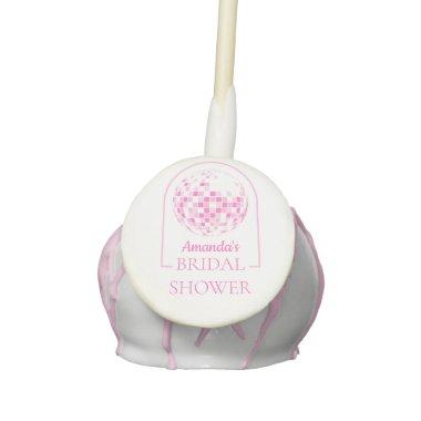 Light Pink Disco Boogie  Cake Pops