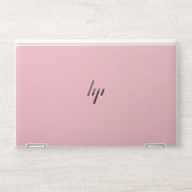 Light Pink Solid Color Girly Pastel HP Laptop Skin