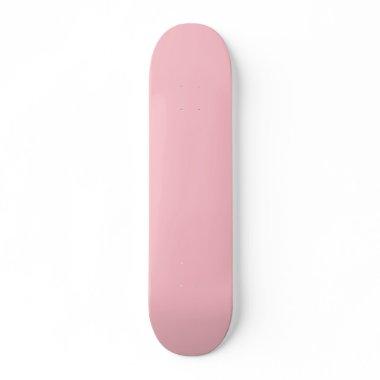 Light Pink Solid Color Girly Pastel Skateboard