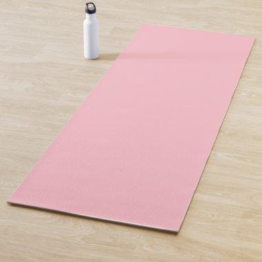 Light Pink Solid Color Girly Pastel Yoga Mat