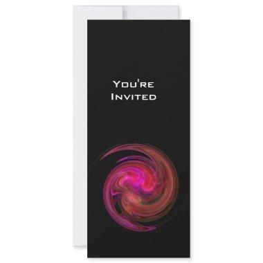 LIGHT VORTEX bright pink red violet purple black