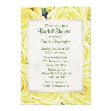 Light Yellow Rose Floral