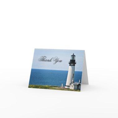 Lighthouse Thank You Invitations