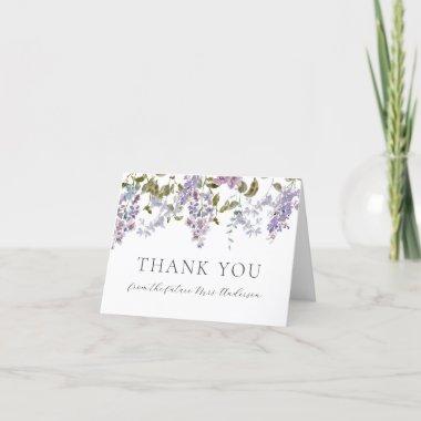 Lilac and Lavender Bridal Shower Thank You