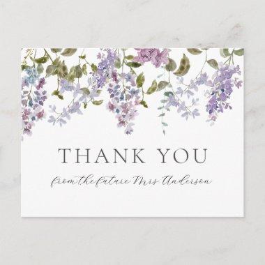 Lilac and Lavender Thank You PostInvitations