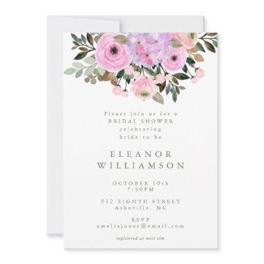 Lilac and Pink Floral Bouquet