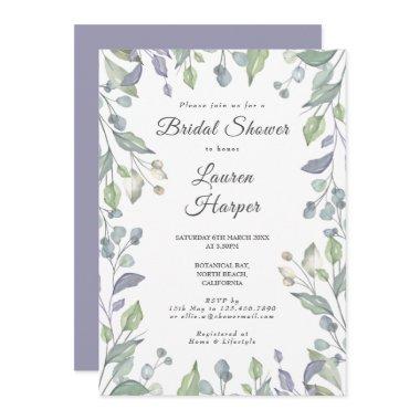 Lilac Greenery Floral