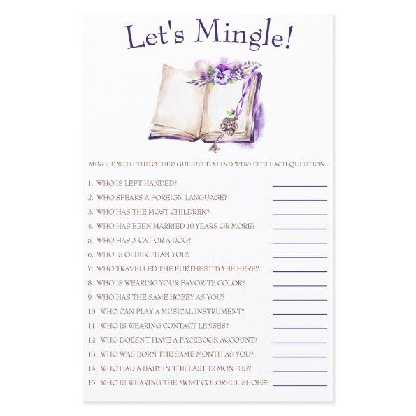 Lilac New Chapter Begins Let's Mingle! Game