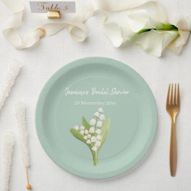 Lily Of The Valley Bouquet  Paper Plates