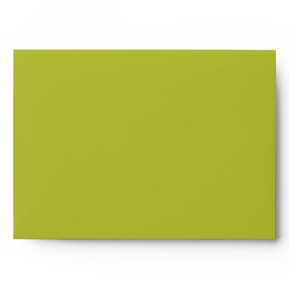 Lime Green Envelope