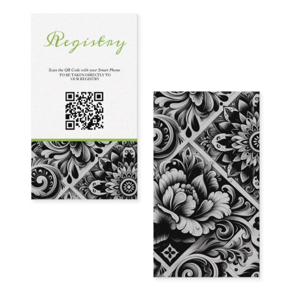 Lime Tile  Registry QR Enclosure
