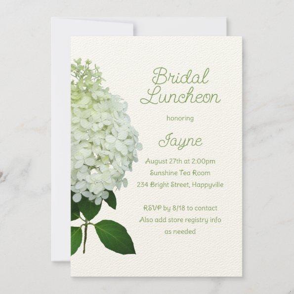 Limelight Hydrangea Bridal / Wedding Shower Invitations
