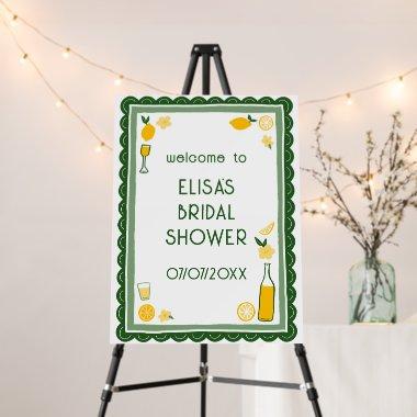 Limoncello Lemonade CUSTOM  WELCOME Foam Board