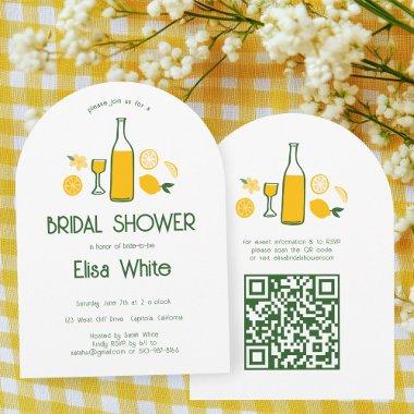 Limoncello Lemonade CUSTOM QR Arch