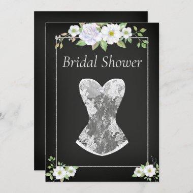 Lingerie Bridal Shower Invitations