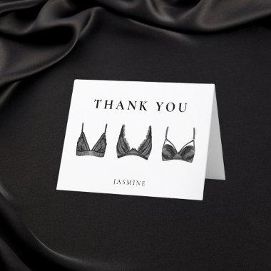 Lingerie Bridal Shower Thank You Invitations