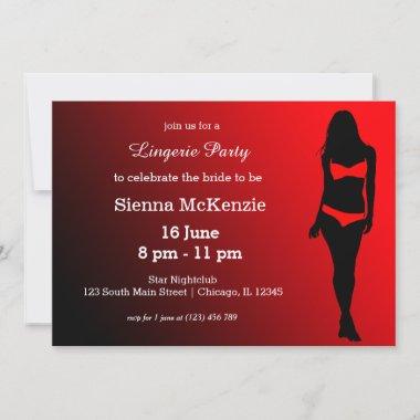 Lingerie party Invitations