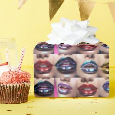 Lips Wrapping Paper