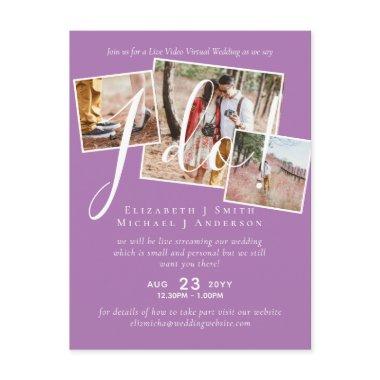 Live Video Chat Wedding or Couples Shower Invites