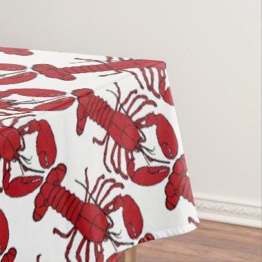 Lobster Tablecloth spring Retro