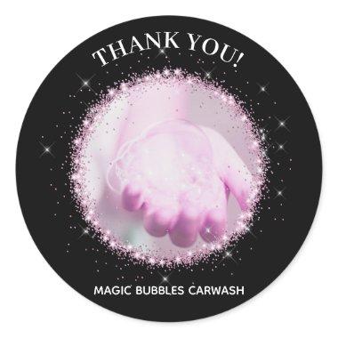 *~* LOGO UPLOAD PHOTO THANK YOU Label Envelop Seal