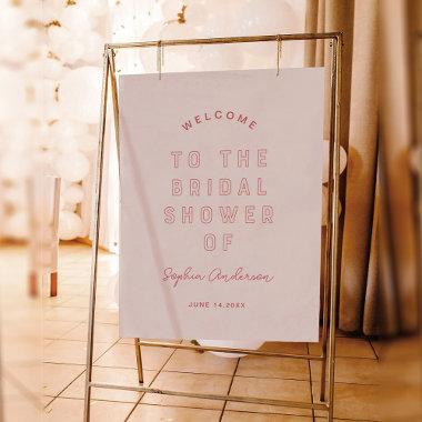 LOLA Bridal Shower Welcome Foam Board