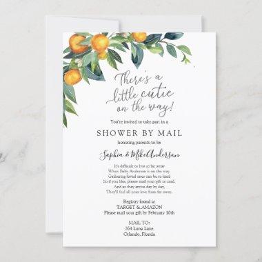 Long Distance Baby Shower by Mail Invitations