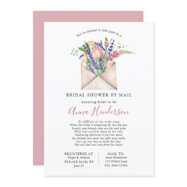 Long Distance Bridal Shower by Mail Invitations