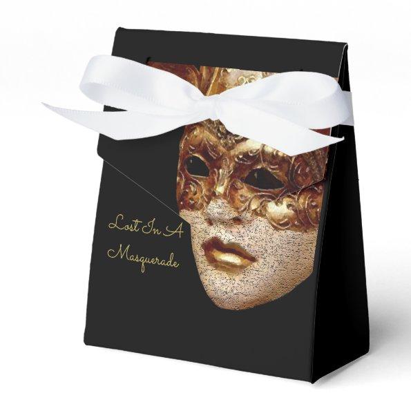 Lost In A Masquerade Halloween Dance Party Favor Boxes