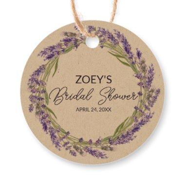Love and Lavender | Elegant Floral  Favor Tags