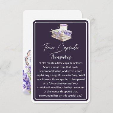 Love and Lavender | Time Capsule Treasures Enclosure Invitations