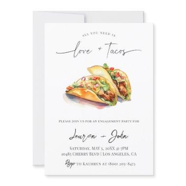 Love and Tacos Engagement Party