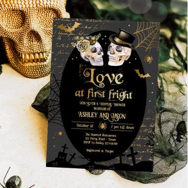 Love at First Fright Halloween Couples Shower Invitations