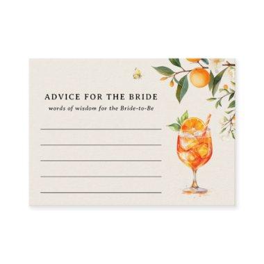 Love at First Spritz' Advice for the Bride-to-Be Enclosure