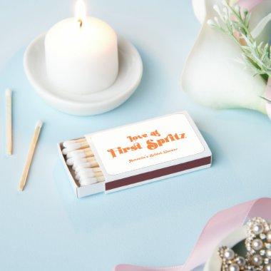 Love at First Spritz  Matchboxes