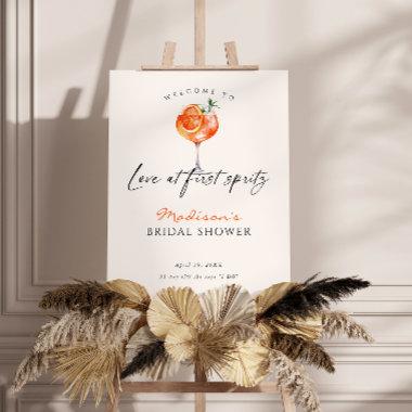 Love At First Spritz  Welcome Foam Board