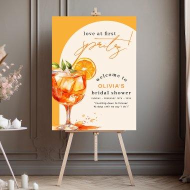 Love at First Spritz Orange  Foam Board