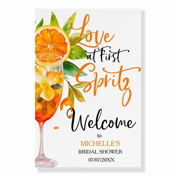 Love at First Spritz Summer Cocktail  Foam Board