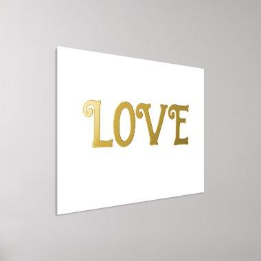 Love Custom Text Quote Wedding Birthday Decor Gift