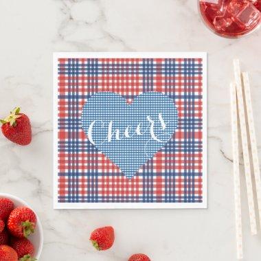 Love Fall Country Kitsch Wedding Party Napkins