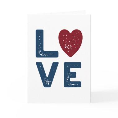 LOVE Graphic Minimalist Typewriter Font Wedding