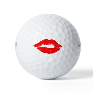Love Heart Romantic Kiss Love Destiny's Destiny Golf Balls